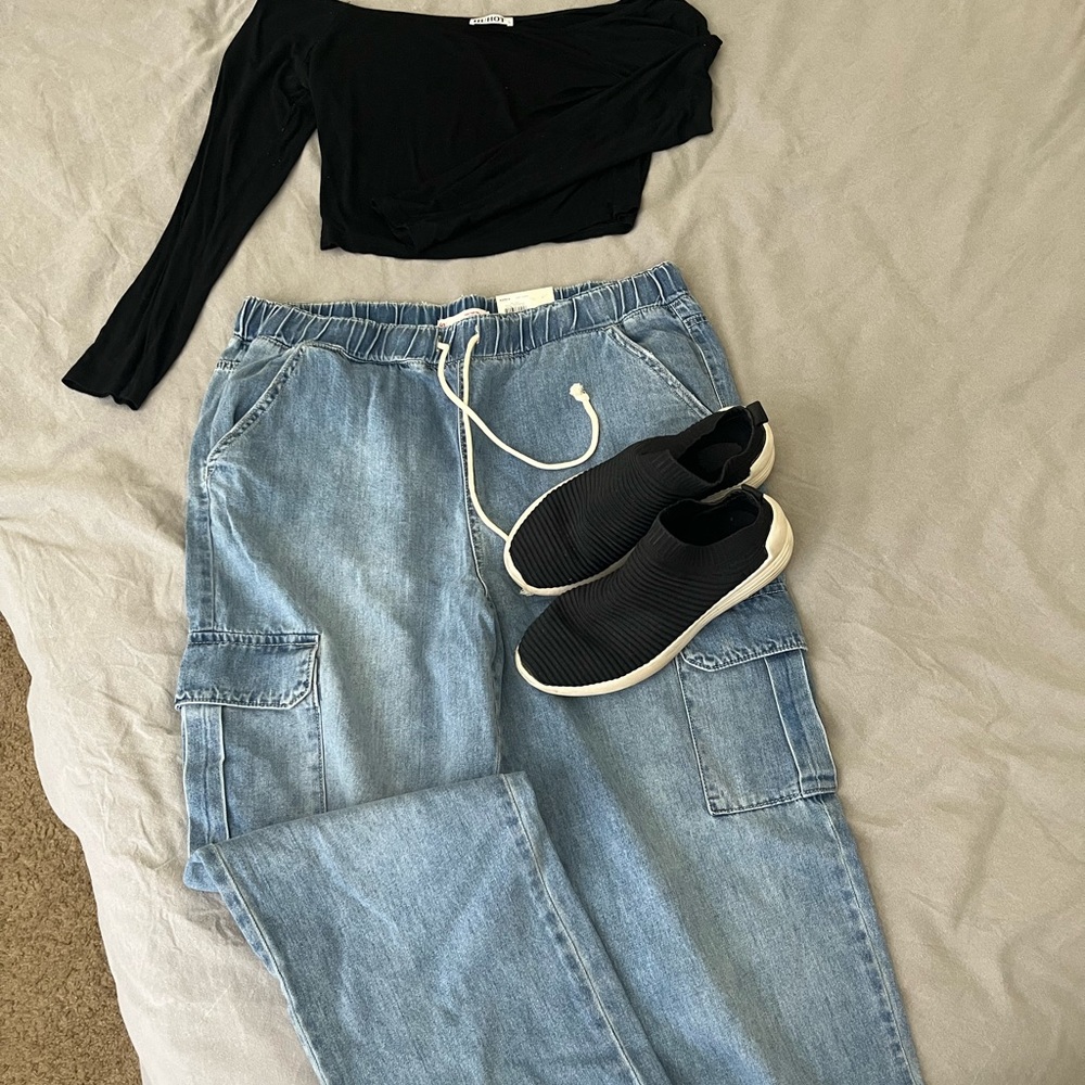 High Rise Jean Jogger